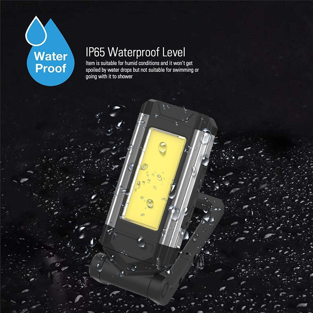 Rechargeable LED Work Light with Magnetic Base